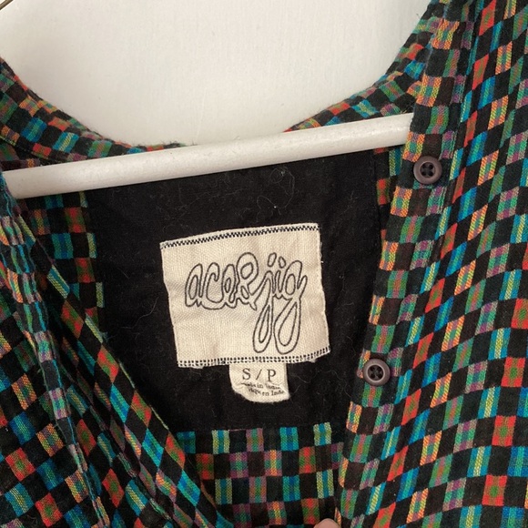 ace&jig Kit Shirt in Parade. Size Small - Picture 3 of 3